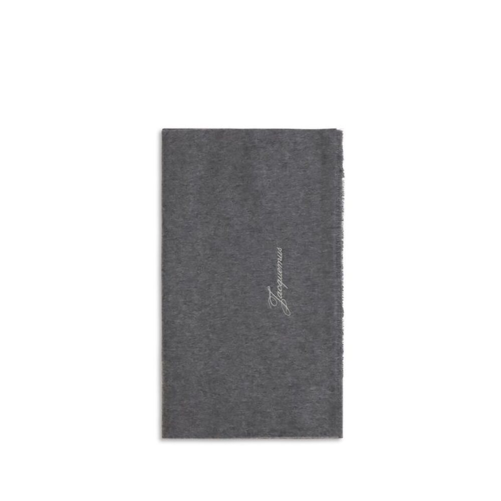 Jacquemus Men Tailleur Wool Scarf